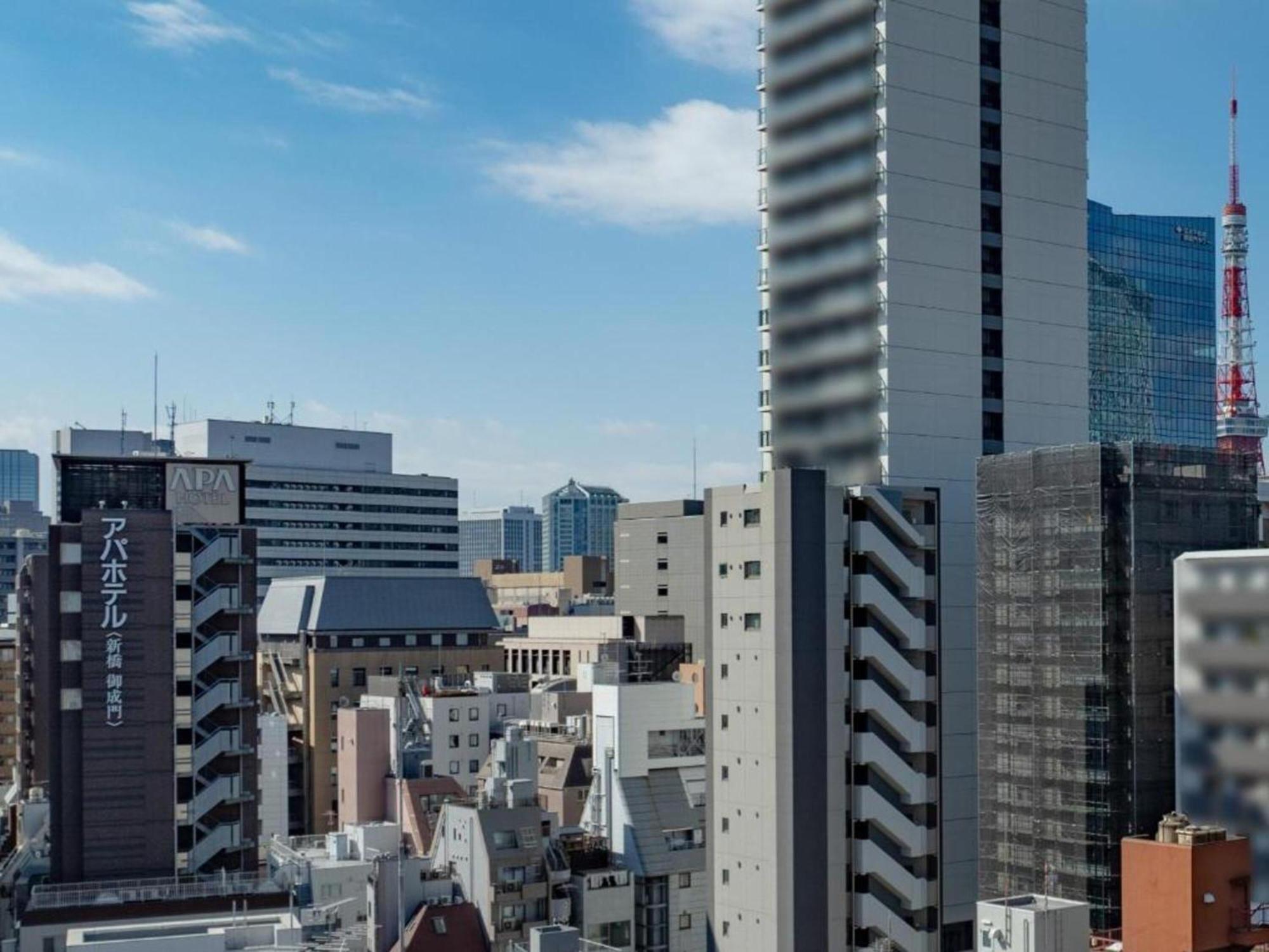 APA Hotel Shimbashi Onarimon Tokyo Esterno foto