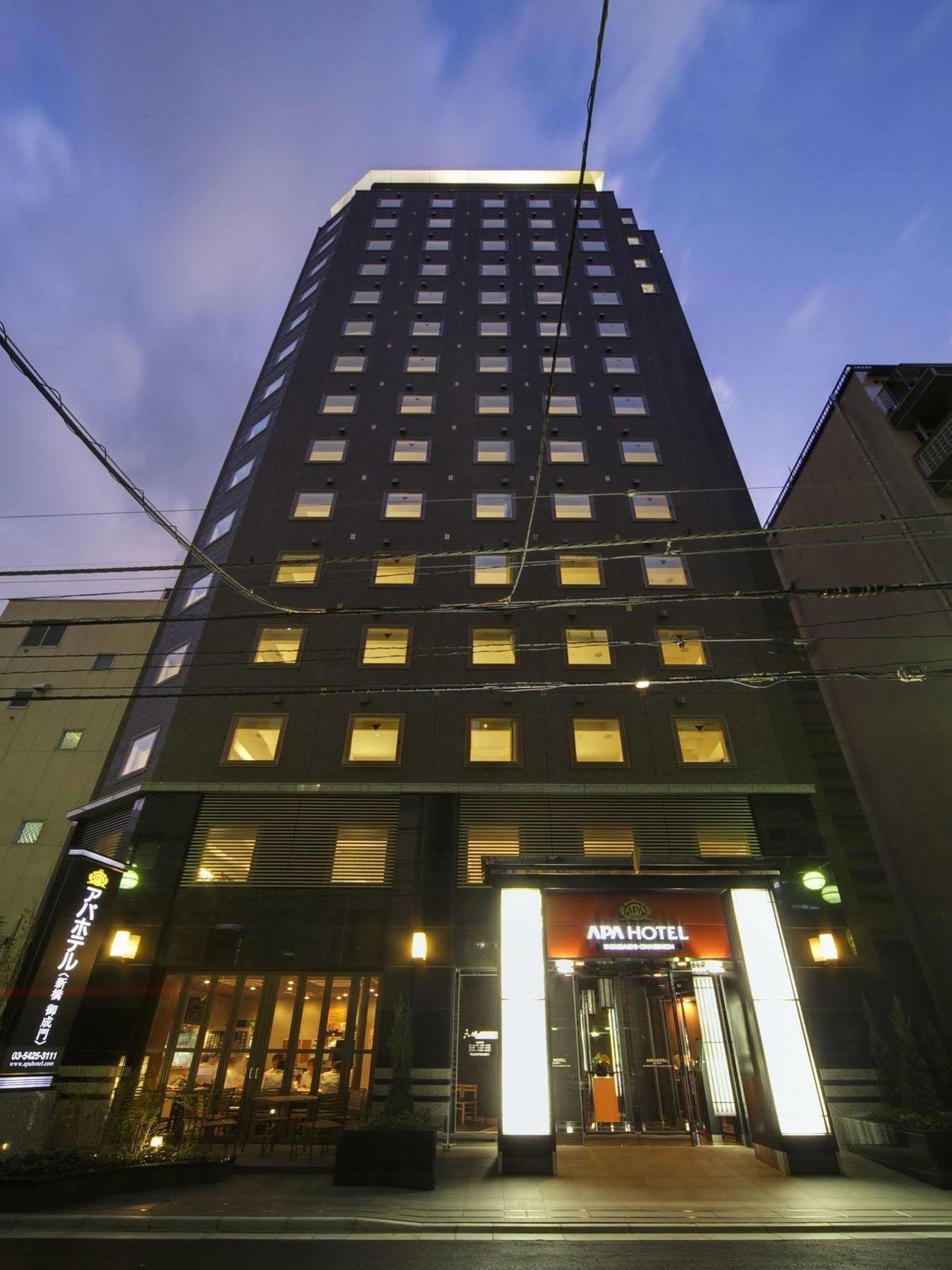 APA Hotel Shimbashi Onarimon Tokyo Esterno foto