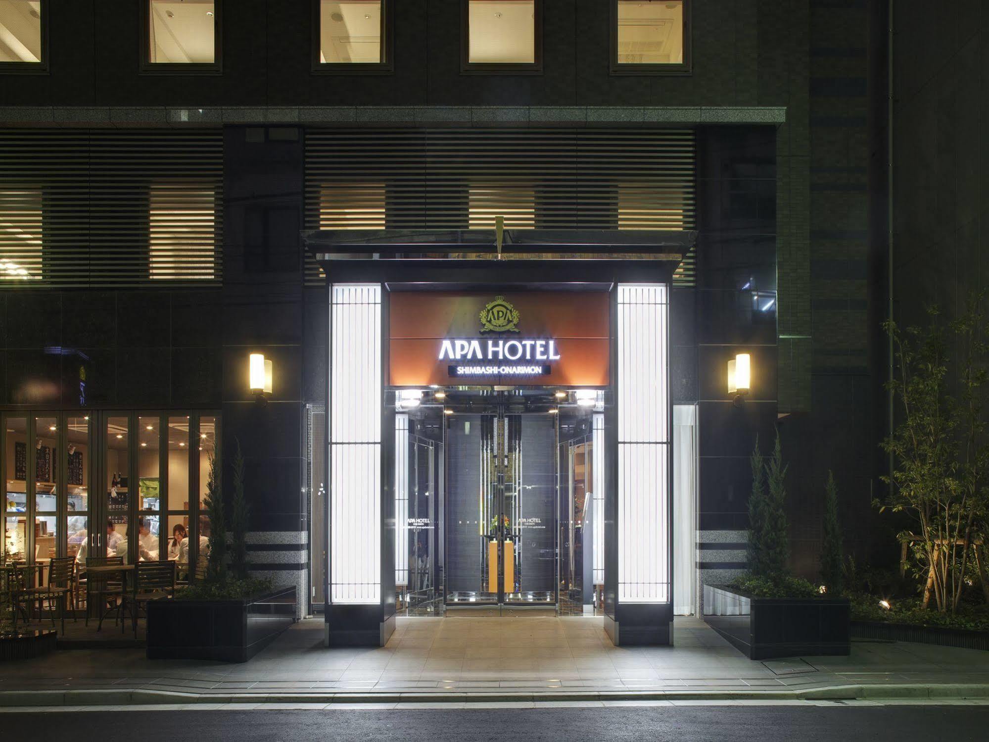 APA Hotel Shimbashi Onarimon Tokyo Esterno foto