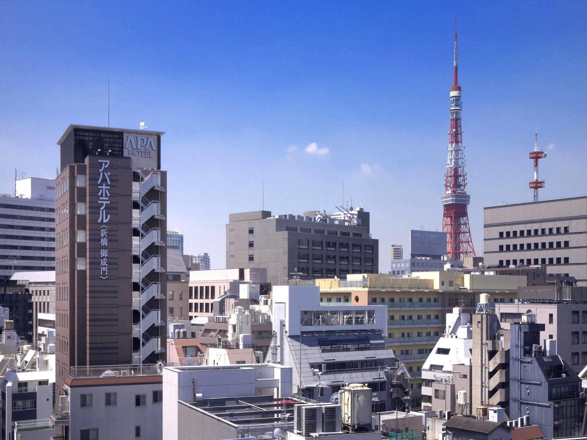 APA Hotel Shimbashi Onarimon Tokyo Esterno foto